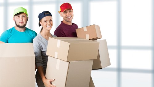 Packed storage unit for home move in Willesden