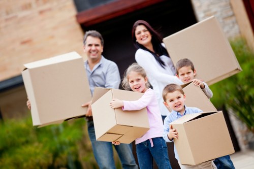 Full packing service for a residential move in Willesden