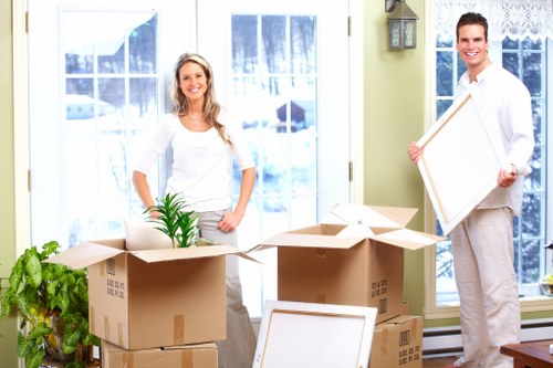 Clean and secure storage space for office furniture in Willesden