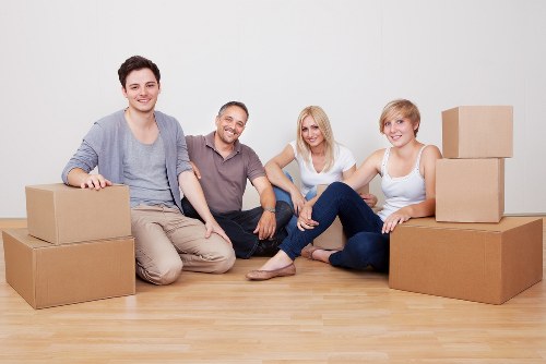 Self-storage unit arranged for household storage items in Willesden